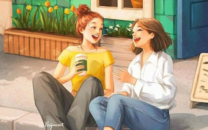 2 cô con gái đối phó với nữ đồng nghiệp say mê bố-1