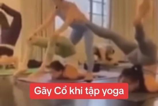 Học viên gãy cổ khi đang tập yoga: Bác sĩ nói gì?