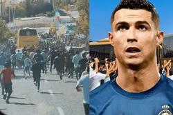 Ronaldo được chào đón đặc biệt khi đến Iran thi đấu: Hàng trăm fan đuổi theo xe bus, vây kín khách sạn