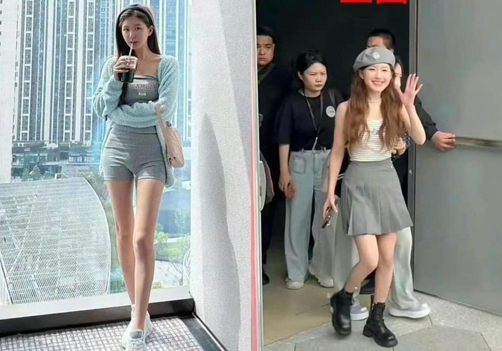 Triệu Lộ Tư bị bóc trần chỉnh sửa ảnh quá đà, kéo chân như 1,7 m-5