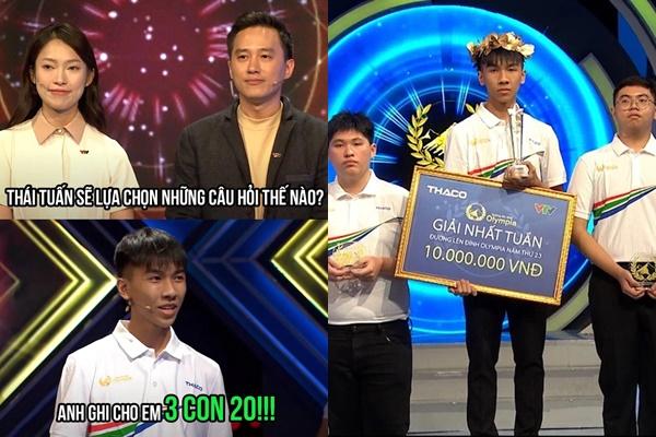 Nam sinh Hải Phòng giành tấm vé cuối cùng vào chung kết Đường Lên Đỉnh Olympia-3