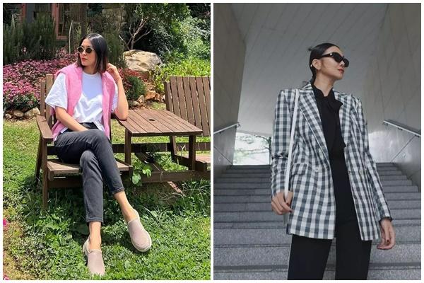 Huyền Baby, Trâm Anh mặc phá cách, quần siêu bó khi đạp xe-8