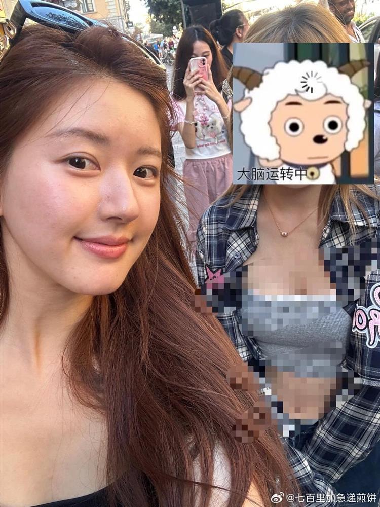 Triệu Lộ Tư tự tin chụp ảnh mặt mộc cùng fan trên đường phố Milan-3