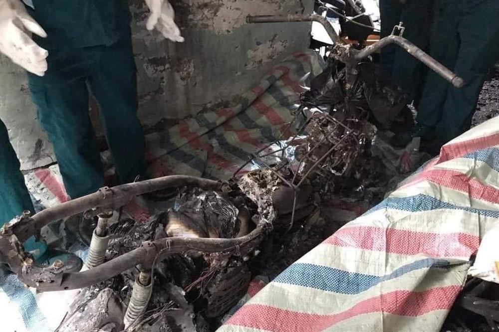 Kết luận giám định vụ cháy chung cư ở Hà Nội: Ắc quy để đầu xe là bình thường-1