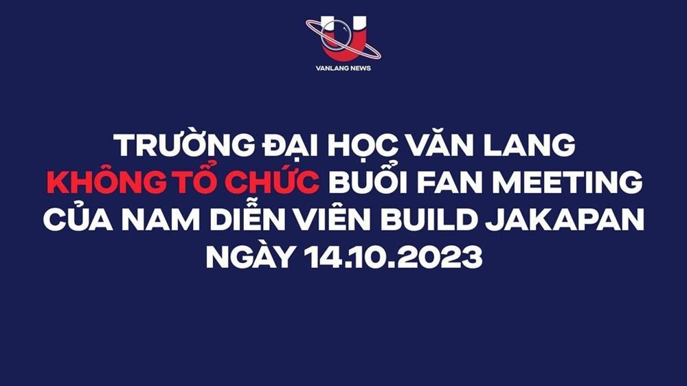 Trường đại học lên tiếng về buổi gặp gỡ diễn viên giá vé 5,5 triệu đồng-2