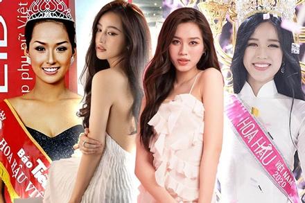 Nhan sắc dàn Hoa hậu Việt Nam thay đổi thế nào so với thời mới đăng quang?