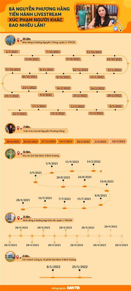 Bà Nguyễn Phương Hằng livestream xúc phạm người khác bao nhiêu lần?-1