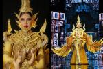 Dàn người đẹp quốc tế mặc cut-out ở Hoa hậu Hòa bình-14
