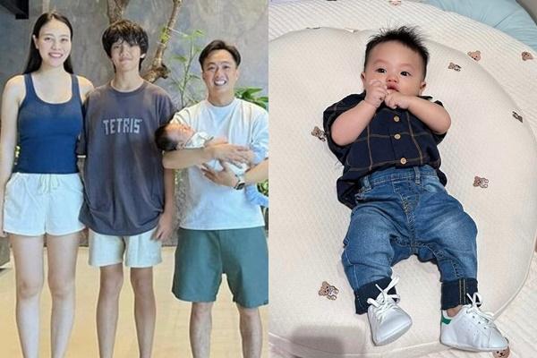 Cường Đô La và Đàm Thu Trang chăm đưa các con đi bơi-8