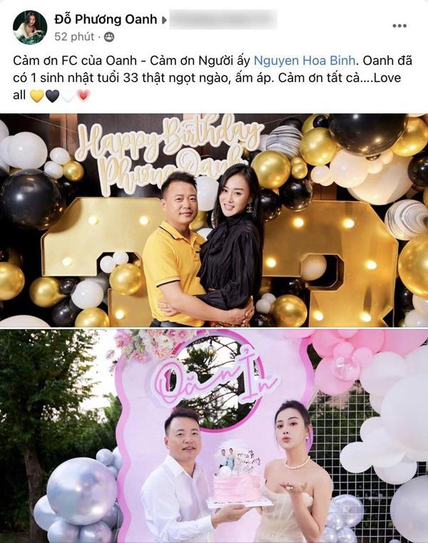 Sinh nhật lần thứ 2 bên Shark Bình, Phương Oanh đã có danh phận hưởng trọn tình yêu của chồng đại gia-1