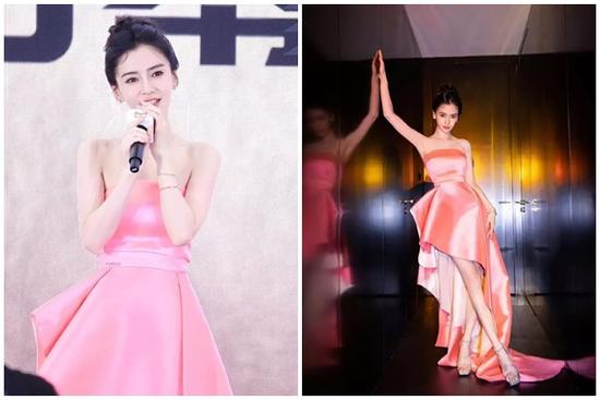 Kiêu sa như búp bê 'sống', bà mẹ một con Angelababy hút mọi ánh nhìn