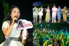 Dàn sao Việt cùng 3.000 khán giả đội mưa xem Phương Mỹ Chi hát