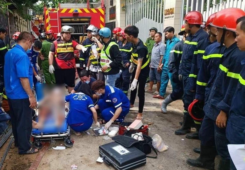 Thông tin mới nhất về tình hình các nạn nhân vụ sập nhà 4 tầng tại TP.HCM-1