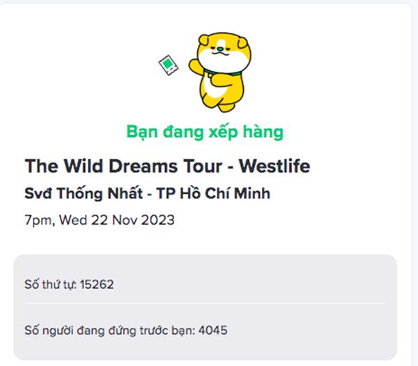 Mở bán vé concert Westlife tại Việt Nam: Website gặp lỗi nhưng vẫn sold-out khán đài-2