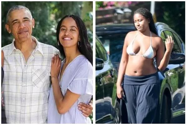 Con gái ông Obama mặc hở giữa thời tiết 7 độ C-5