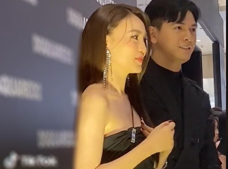 Quỳnh Kool, Lan Ngọc diện váy trễ, được khen vì xử lý khéo trước trăm người-9