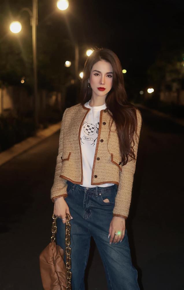 Diệp Lâm Anh váy áo gợi cảm, túi hàng hiệu chuẩn Chị Đẹp Đạp Gió Rẽ Sóng-3