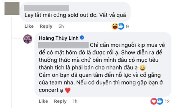 Động thái gây chú ý của Hoàng Thùy Linh khi bị chê mãi mới bán hết vé-2