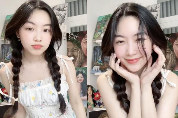 Đến thăm ba ở trường quay, 2 con gái của MC Quyền Linh lập tức gây sốt-2