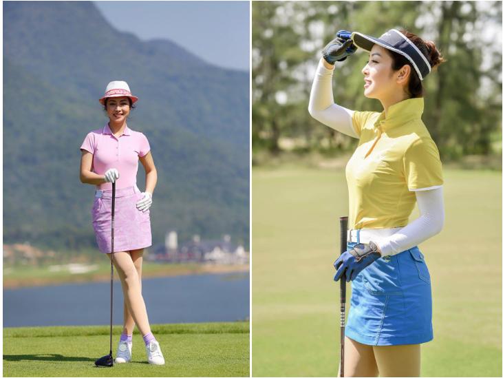 Jennifer Phạm đẻ 4 con vẫn nuột nà, da đẹp như da em bé vì làm điều này khi chơi golf-2