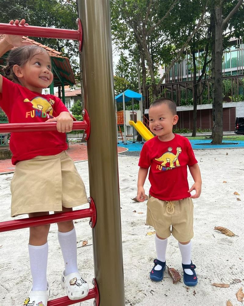 Đu trend ngày ấy - bây giờ, Lisa Leon nhà Hà Hồ khiến netizen bất ngờ vì lớn quá nhanh-4