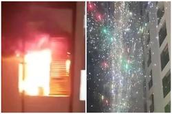 Cháy căn hộ chung cư ở Hà Nội nghi do đốt pháo hoa dịp Trung thu