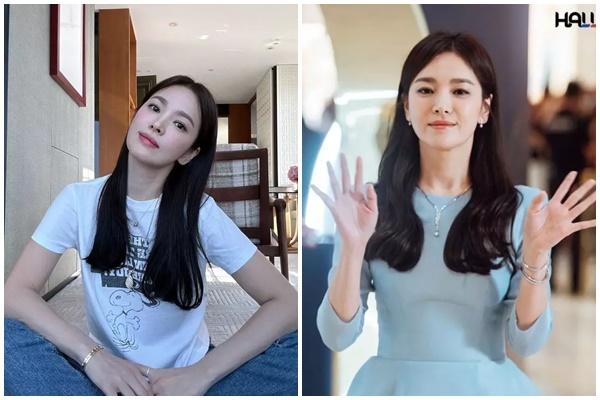 5 kiểu tóc tối màu sang trọng mà vẫn trẻ trung của Song Hye Kyo-6