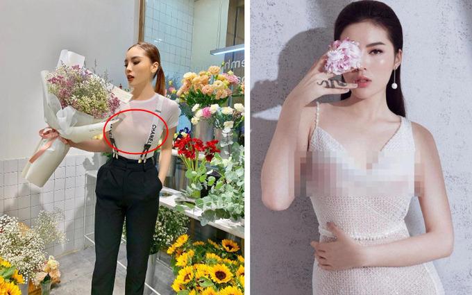 Kỳ Duyên vén áo, thả rông vòng một gây tranh cãi-6