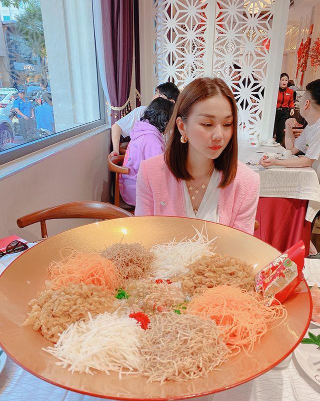 Phủ nhận ăn kiêng, Thanh Hằng khoe bữa trưa khổng lồ, để lộ bí quyết ăn không béo-2