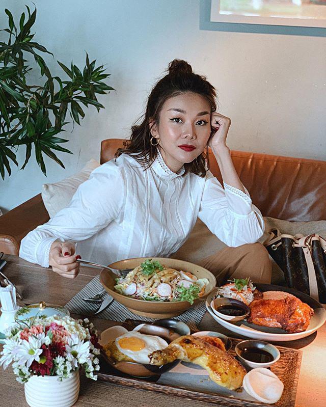 Phủ nhận ăn kiêng, Thanh Hằng khoe bữa trưa khổng lồ, để lộ bí quyết ăn không béo-4