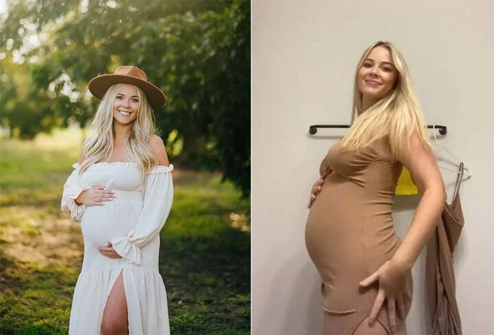 Mang bầu 7 tháng vẫn lên mạng hẹn hò và tìm được người yêu mới-1