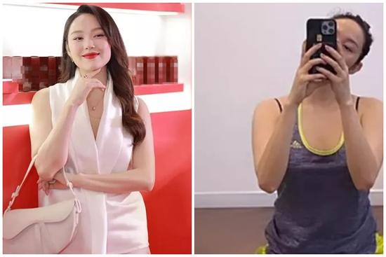 Minh Hằng quyết tâm giảm cân sau 1 tháng sinh con