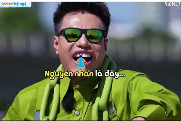 Game show gây cười bằng việc Lê Dương Bảo Lâm rơi răng sứ, cắn vào vai Thúy Ngân-7