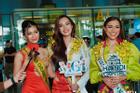 Lê Hoàng Phương nói tiếng Anh trong ngày đầu nhập cuộc Hoa hậu Hòa bình Quốc tế