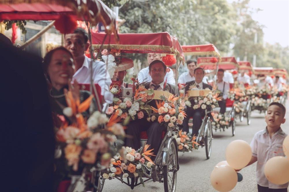 Cô dâu Bắc Giang hát quan họ, chi 1,6 tỷ đồng dựng cảnh Hà Nội tại đám hỏi-3