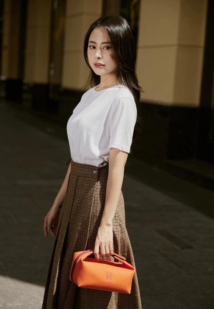 Á hậu cao 1,45m Lê Trang Ngân được cử đi thi hoa hậu quốc tế-5