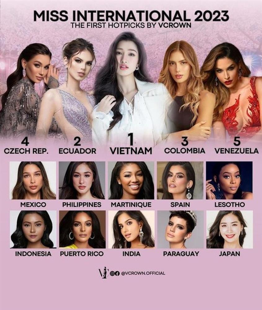 Hoa hậu Quốc tế 2023: Đại diện Việt dẫn đầu bình chọn, được đoán là hoa hậu-3