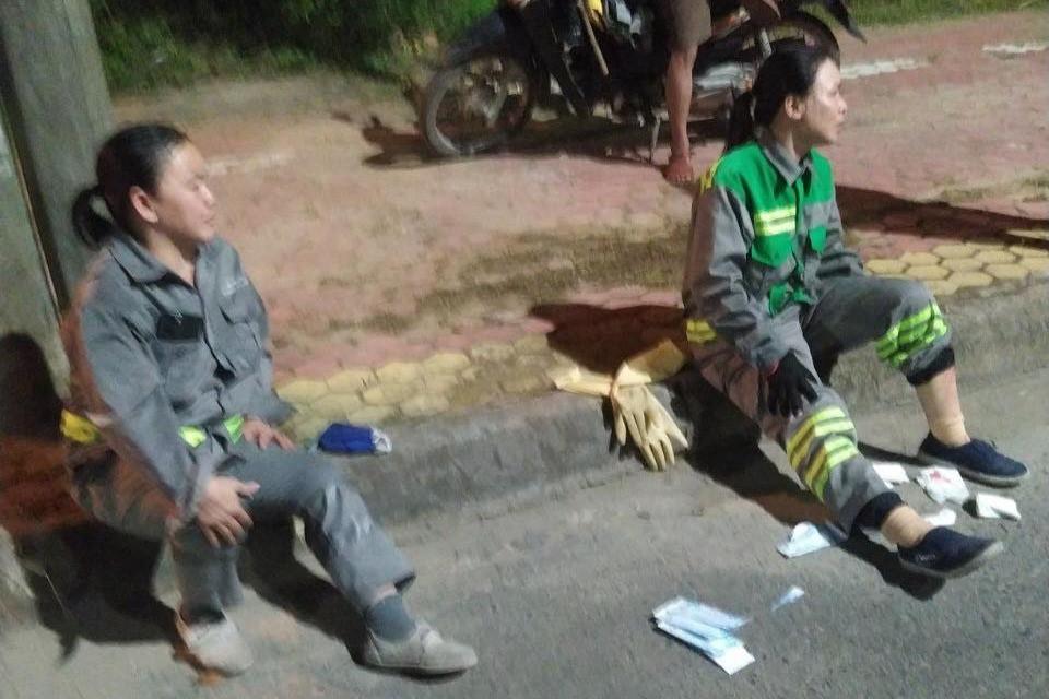 Hai nữ công nhân vệ sinh môi trường ở Quảng Ngãi bị bắn-1