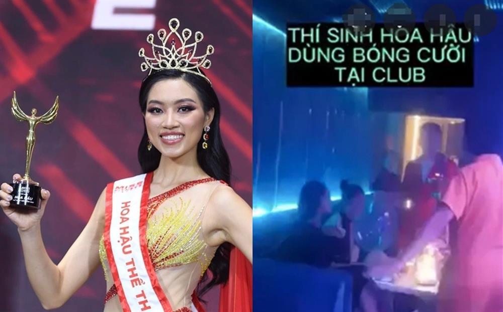 4 hoa hậu vướng ồn ào đi bar, hút bóng cười: Kỳ Duyên suýt mất vương miện-2