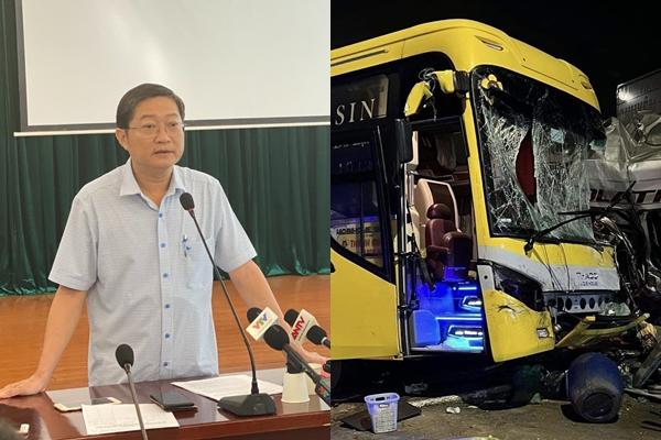 Xe tải tông xe khách ở Đắk Lắk khiến 13 người thương vong-7