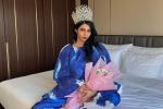 Người đẹp Ai Cập từ chối khi được phỏng vấn ở Hoa hậu Hòa bình-4