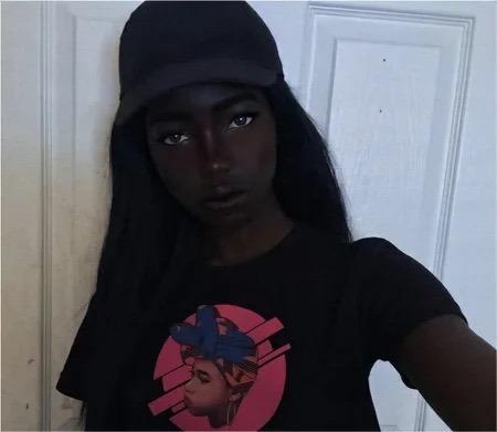 Nhan sắc cô gái da màu đẹp nhất thế giới-3