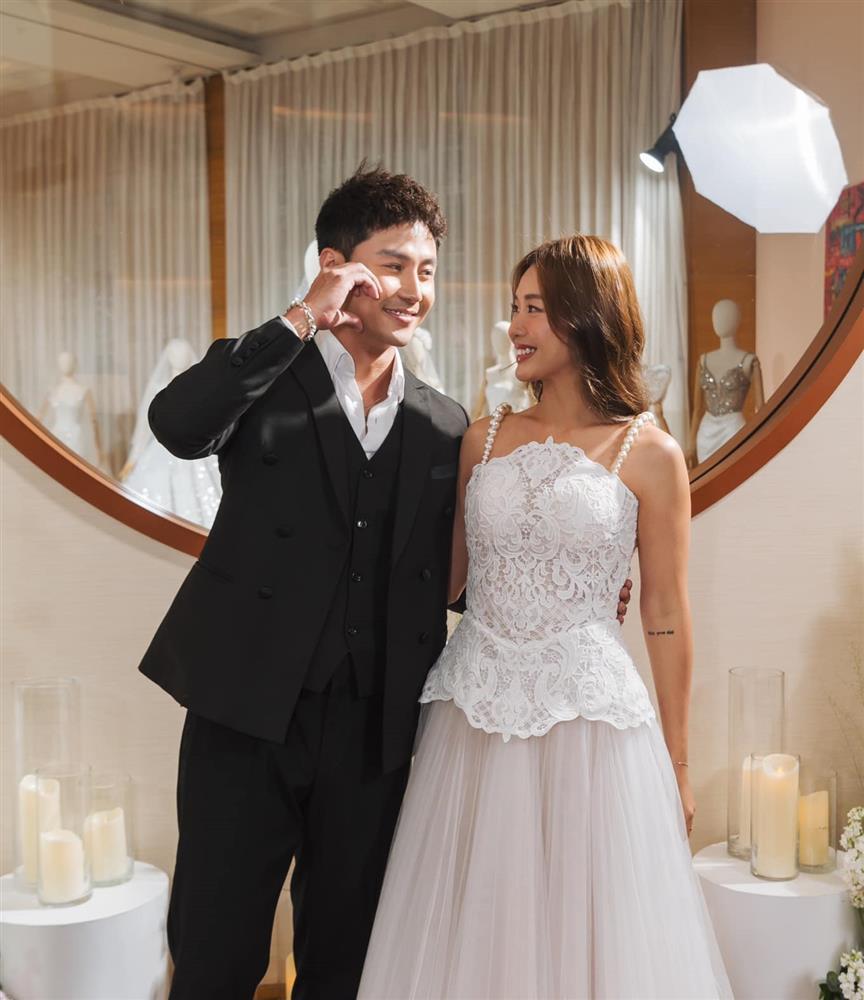 Thanh Sơn - Khả Ngân mặc đồ cô dâu - chú rể, fan giục cưới vì quá đẹp đôi-4