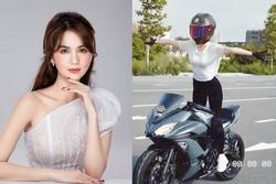 Công an mời người mẫu Ngọc Trinh làm việc vụ thả 2 tay khi lái mô tô