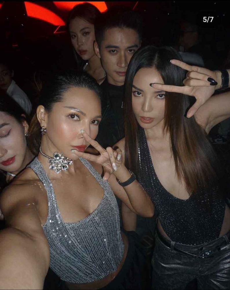 Kỳ Duyên mặc áo tắm xẻ sâu đi club, fan tấm tắc khen body nuột nà-3