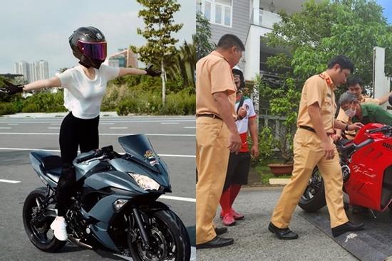 CSGT đến nhà 'phạt nguội', Ngọc Trinh nói gì?