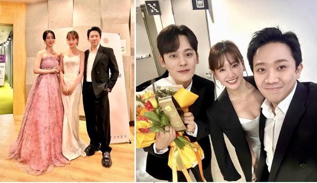 Trấn Thành ngó lơ, không muốn đứng cạnh hoa hậu Thùy Tiên gây tranh cãi-1