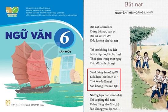 Lại tranh luận chi tiết ăn mù tạt trong bài 'Bắt nạt', sách ngữ văn lớp 6