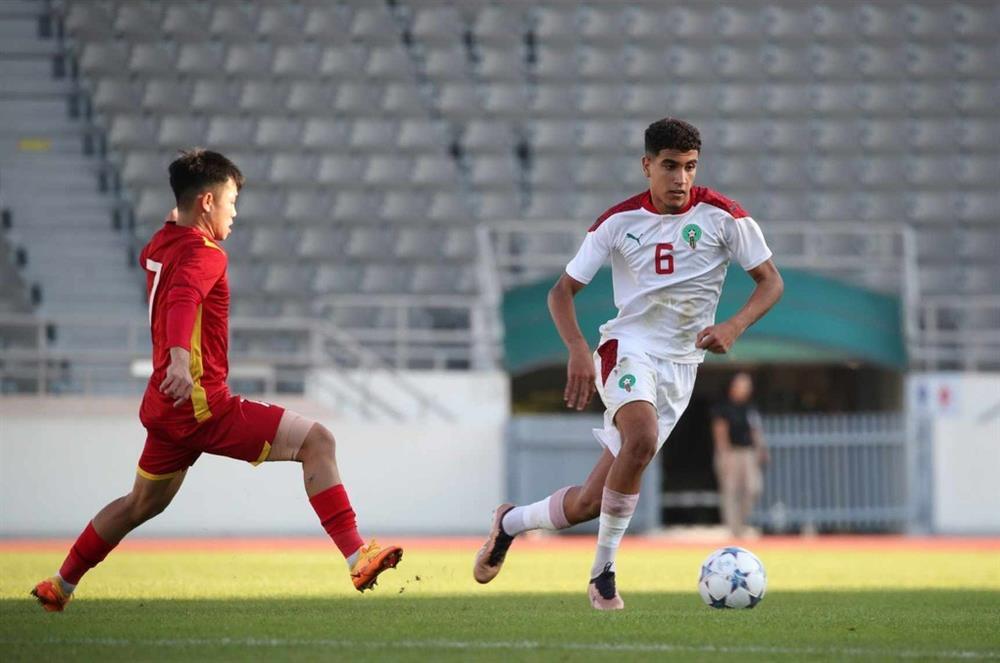 U18 Việt Nam thua đậm 0-5 trước U18 Morocco-4