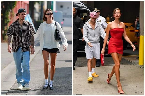 Vợ Justin Bieber mặc đẹp với áo khoác trong mùa lạnh-5